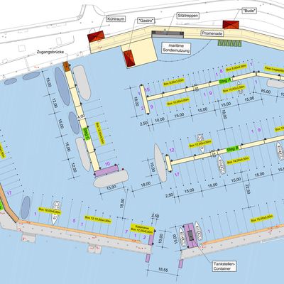 Gesamtlageplan Hafenneugestaltung Möltenort Stand 09-2020